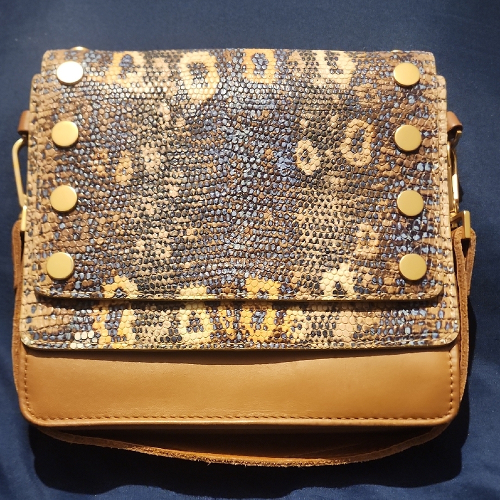 Hammitt Jeffrey Stylish Tan and Brown Leather Women's Bag